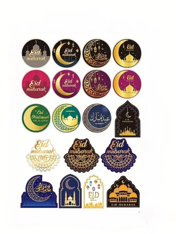 Eid Sticker Assorted Sheet 19pc