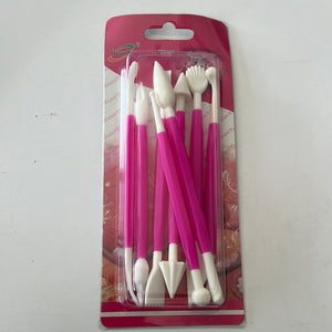 Modelling Tool Set Pink 8 pcs