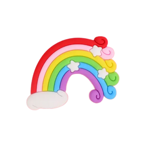 Rainbow Plastic Topper 7.3cm