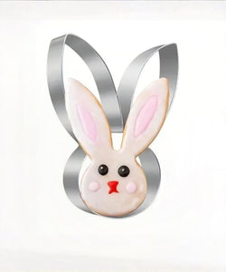 Bunny Pointy Ear Cutter 8.5x6cm