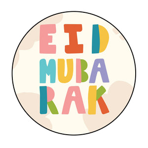 Eid Sticker 2024 Style 1 - 6's