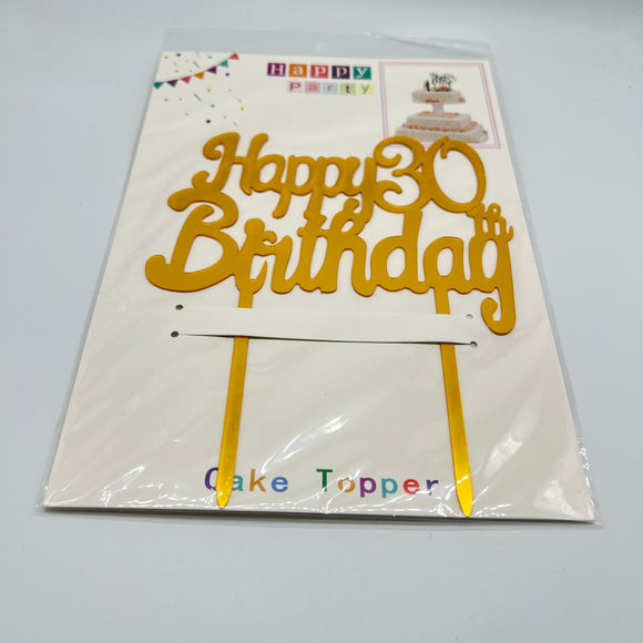 Happy 30th Bday NP Topper 19601