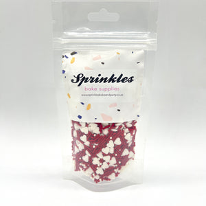 Red White Heart Mix 50g