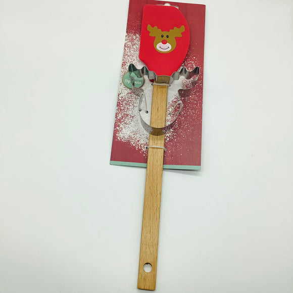 Christmas Spatula & Reindeer Cutter