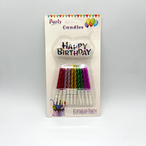 Multi Candles HBD 21 pcs