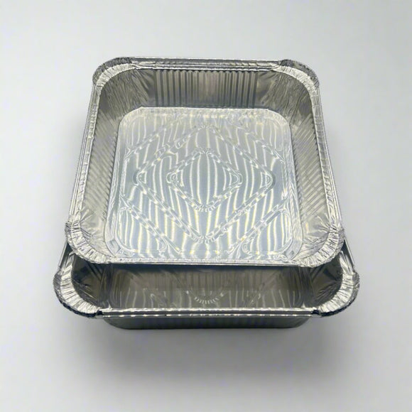 Foil Container 4583 Deep Large Square no Lid 4's