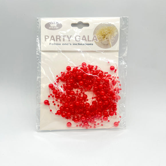 Red Pearl Gala 5pcs 135cm