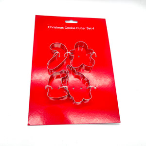 4403 Christmas Cookie Cutter 4pc