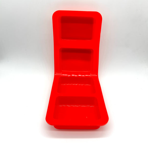 Rectangle Silicone Mould 4up