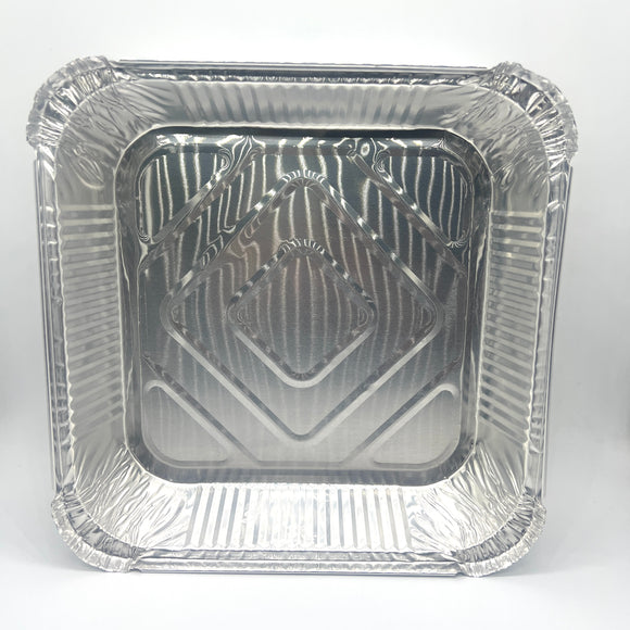 Single Foil Container 4583 Deep Large Square no Lid