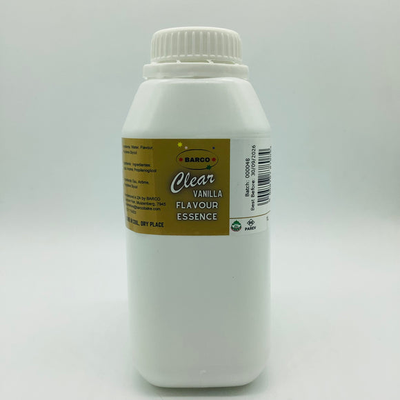 Barco Clear Vanilla Essence 1ltr