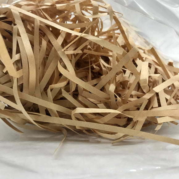 Raffia Paper Shreds Brown 3g