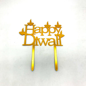 Gold NP Topper - Happy Diwali