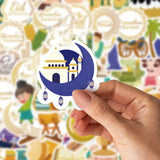 70pcs Ramadan Eid stickers Assorted