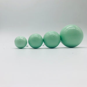 Faux Balls 4pcs Sage Green