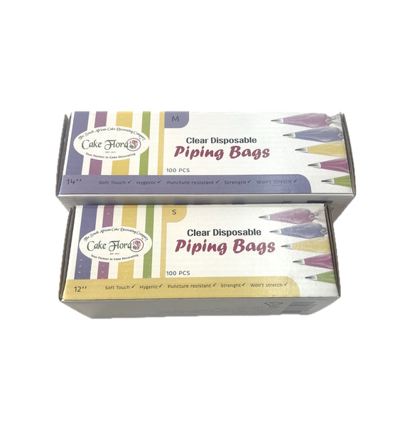 Single CF Disposable Clear Piping Bags