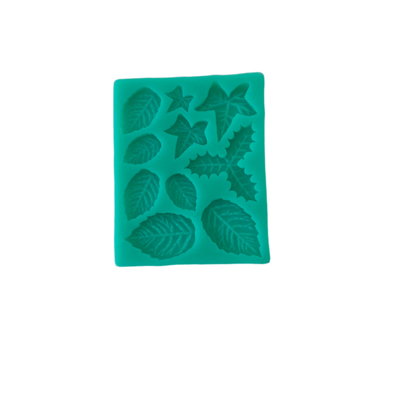 Silicone Mould Leaves Assorted