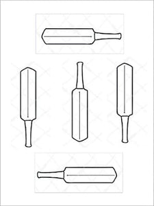 Barco Choc Mould – Cricket Bat (A119)