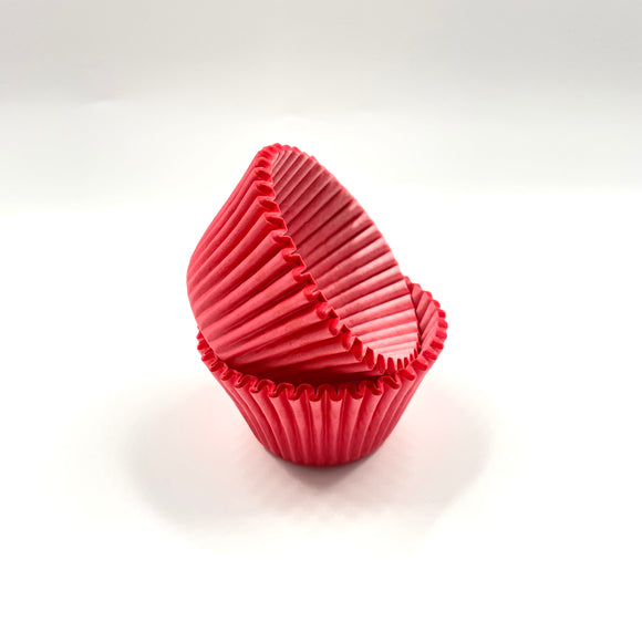 Red Baking Paper Cups 100pcs