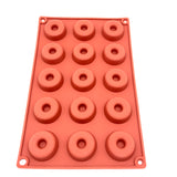 Mini Donut Silicone 15 Cavity Mould