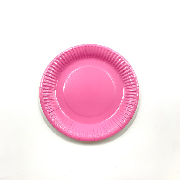 Pink paper hotsell plates and cups